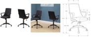 Monarch Specialties Polyester Office Chair